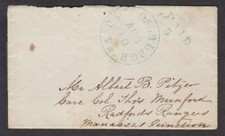 CSA Pattonsburgh VA Pago 5 para Radfords Rangers; cartas tropas, sarampo, uniforme comprar usado  Enviando para Brazil