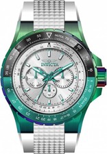 Relógio masculino Invicta Aviator quartzo mostrador prata 44611, usado comprar usado  Enviando para Brazil