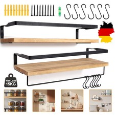 Küchenregal wandregal holz gebraucht kaufen  Aspisheim, Grolsheim