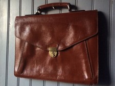 Cartable ancien cuir d'occasion  Saint-Malo