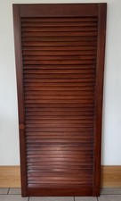 Wooden open louvre for sale  ROTHERHAM