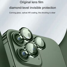 Per iPhone 16 15 14 13 Pro Max Lente Protettore Film Vetro Temperato Clear Cover comprar usado  Enviando para Brazil