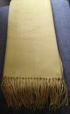 100 cashmere mustard for sale  SOUTH SHIELDS