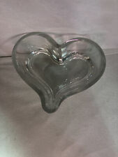 Love heart glass for sale  MIRFIELD