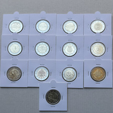 Lotto euro commemorativi usato  Roma