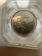 Francs 1971 nickel d'occasion  Mennecy