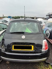 Fiat 500 black for sale  BEDLINGTON