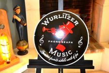 Plaque émaillée wurlitzer d'occasion  Brantôme