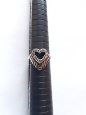 Jolie bague coeur d'occasion  Rillieux-la-Pape