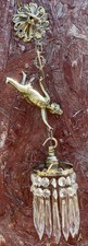 Cherub crystal glass for sale  COLNE