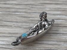 Canoe boat turquoise for sale  Green Bay