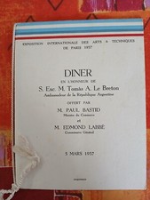 Introuvable menu exposition d'occasion  Valbonne