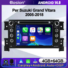 Per Suzuki Grand Vitara 2005-2018 Autoradio Android 14 CarPlay GPS DAB+ DVD 64GB na sprzedaż  Wysyłka do Poland