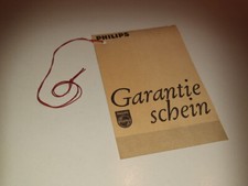 Garantieschein philips stereo gebraucht kaufen  Grasberg