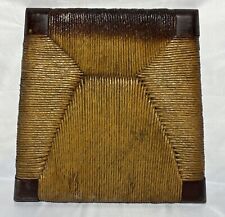 Antique woven rush for sale  Akron