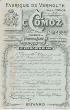 Ancien buvard publicitaire d'occasion  Montbrison