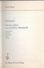 Karl jaspers antiken gebraucht kaufen  Augsburg