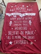 Christmas duvet cover for sale  SOUTH SHIELDS