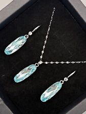 Luxus schmuckset silber gebraucht kaufen  Gondelsheim