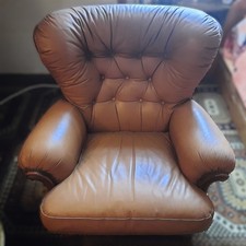 Fauteuil club cuir d'occasion  Pont-Sainte-Maxence