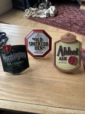 Beer pump badges for sale  FAKENHAM