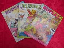 Rupert bear annuals for sale  WALLASEY