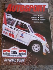 Autosport supplement official for sale  BRISTOL