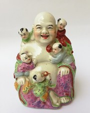 Vintage bouddha rieur d'occasion  Lagny-sur-Marne