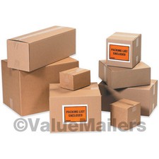 50 14 x 8 x 8 caixas de transporte de papelão ondulado embalagem caixas de armazenamento caixa de papelão, usado comprar usado  Enviando para Brazil
