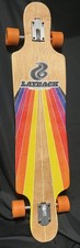 Longboards Layback 40" placa drop-through listra arco-íris ótimo estado comprar usado  Enviando para Brazil