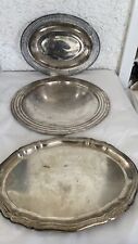 Plats métal argenté d'occasion  Carry-le-Rouet