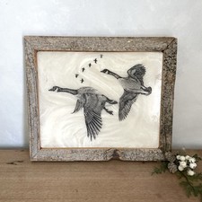 Framed etched marble for sale  Grand Mound