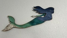 Wooden mermaid wall for sale  Ontario
