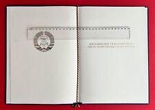 Ddr urkunde mappe gebraucht kaufen  Dresden