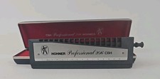 Usado, Harmônica cromática Hohner Professional 2016 CBH com estojo.  2A comprar usado Usado, Harmônica cromática Hohner Professional 2016 CBH com estojo.  2A comprar usado  Enviando para Brazil