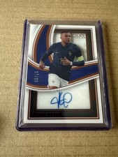 Panini immaculate auto for sale  CHELTENHAM