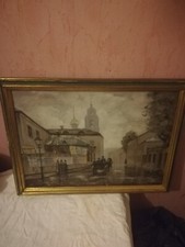 Tableau ancien huile d'occasion  Mazamet