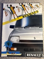 Renault range brochure for sale  FARNHAM