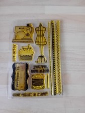 Sewing clear stamp for sale  PRESTON