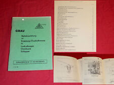 Grau bremse druckluftbremsen gebraucht kaufen  Estorf
