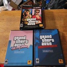 PlayStation 2 PS2 Grand Theft Auto podwójny pakiet Liberty City Vice City Stories Ci na sprzedaż  Wysyłka do Poland