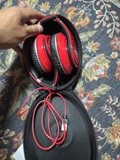 Fones de ouvido supra-auriculares Beats by Dr. Dre Studio Monster sem fio vermelho Bluetooth testado, usado comprar usado  Enviando para Brazil