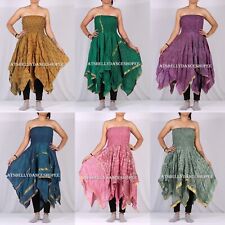 Vestido Pixie, Roupas Psy Trance, Vestido de Fada, Roupas de Festival Fae, Vestido de Verão Cigano comprar usado  Enviando para Brazil