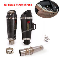 Usado, Motocicleta para Honda NC700 NC750X ainda 2023 sistema de silenciador de ponta de escape tubo médio comprar usado  Enviando para Brazil