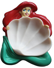 Saboneteira flutuante Avon Disney The Little Mermaid Ariel borracha 6 x 5" comprar usado  Enviando para Brazil