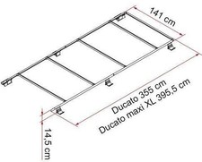 Fiamma roof rail gebraucht kaufen Fiamma roof rail gebraucht kaufen  Nidda