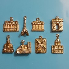 Feves dorées pendentifs d'occasion  Igny