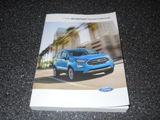 Usado, 2021 Ford Ecosport Manual do Proprietário de Fábrica FRETE GRÁTIS comprar usado  Enviando para Brazil
