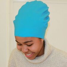 Boné de natação de silicone extra grande para cabelos longos impermeável capuz de mergulho, usado comprar usado  Enviando para Brazil