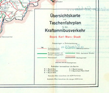 übersichtskarte zum fahrplan gebraucht kaufen  Mittweida